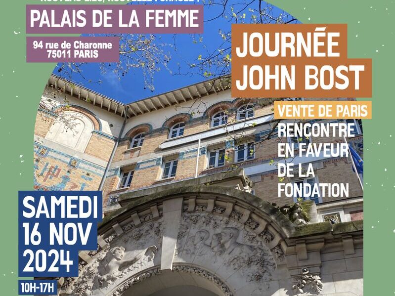 Vente solidaire John Bost 2024