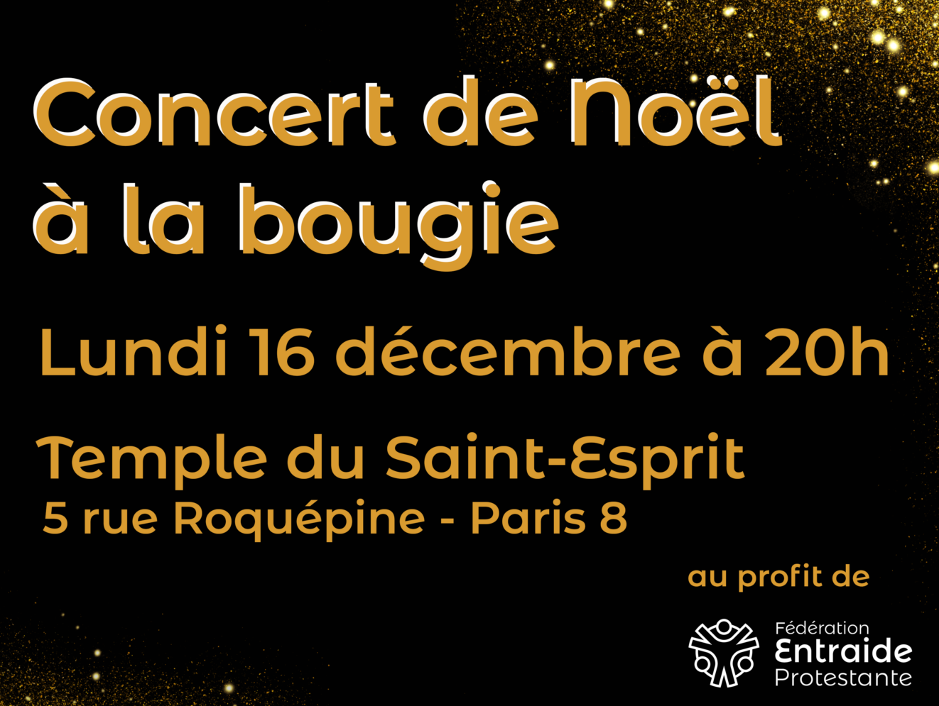 Concert de Noël à la bougie